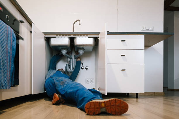 Professional Leak Detection technician working in Tuckerton, NJ